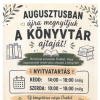 Újra megnyit a könyvtár!