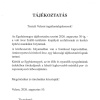 Tájékoztatás